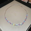 Pink Clear Necklace