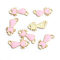 Pastel Enamel Cat Silhouette Charm Collection for Jewelry Making view 8