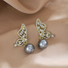 Gold Butterfly Gray