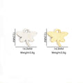 Four Wing Enamel Dragonfly Charms in Six Colors and Two Metal Tones view 2