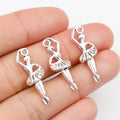 Ballerina Silhouette Charms In 1 Style For Jewelry Making view 1