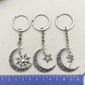 Celestial Charm Keychains in 26 Pictured Variations for Bags and Keys view 1