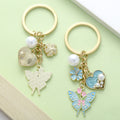 Butterfly Charm Keychains in 32 Pictured Variations for Bags and Keys view 3