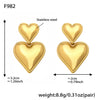 F982 Gold Earrings