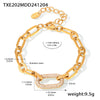 Gold Clear Bracelet