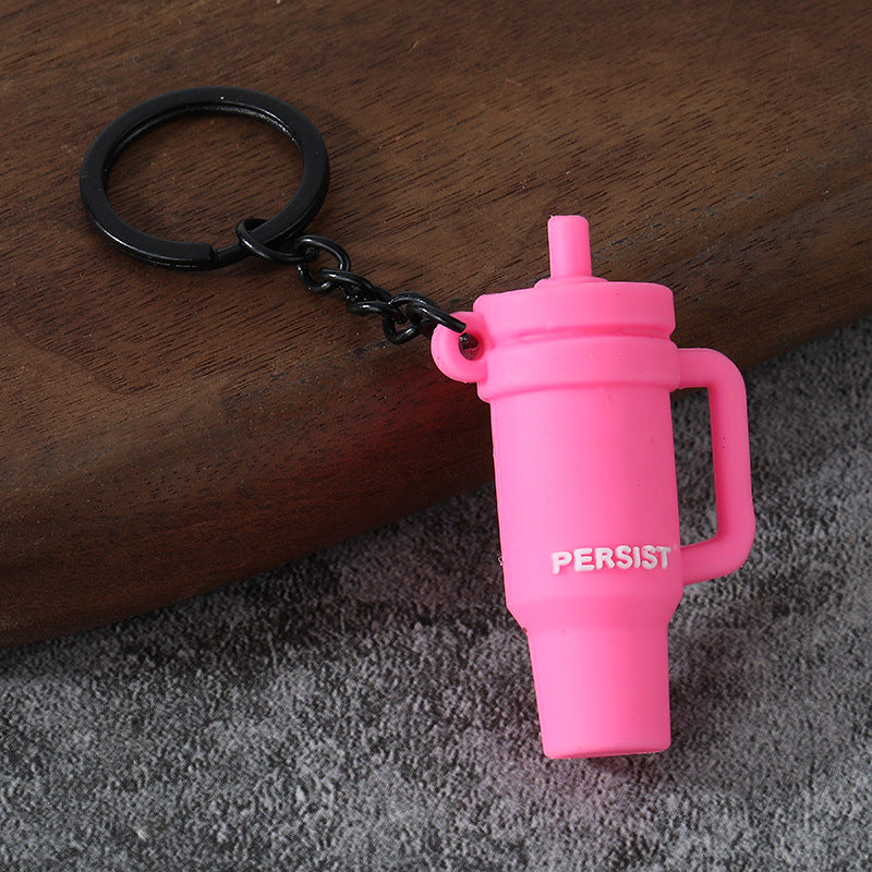 Mini Fitness Equipment Zinc Alloy Keychain Bag Charm Gift