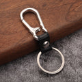 Metal Spring Snap Hook Keychain With Round Key Ring, 8 Styles view 7