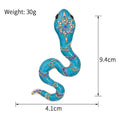 Aqua Silver Tone Flower Crystal Enamel Three Designs Metal Brooch Pin view 2