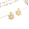 Yellow Snowflake 1