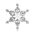 Gold Tone Silver Tone Five Point Star Crystal Pearl Look Two Designs Metal Brooch Pin view 6