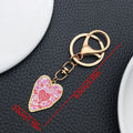 Four-Color XOXO Wine Glass and Double Heart Valentine Keychain Collection view 6