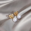 Bow Pearl Clips