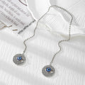 Silver Tone Blue Evil Eye Rearview Mirror Hanging Ornaments in Ten Designs view 7