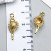 Gold Seashell 1