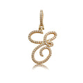 Gold-Tone Alphabet Letter Metal Charms with 26 Listed Options view 10