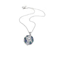 Pearl Crystal Floral Necklace Earrings Ring Jewelry Pieces view 5