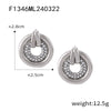 Steel Circle Stud