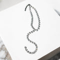 Long Y Shape Crystal Bead Necklaces in Three Colors view 7