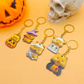 Halloween Capybara Wood Plaque Keychain Five Styles view 2