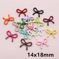 Colorful Enamel Bow Charms in Three Sizes and Mixed Colors view 8