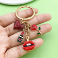 Fashion Accessory Charm Keychains Featuring White High Heel Across 43 Pictured Variations view 2