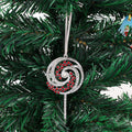 Rhinestone Rainbow Cloud Lollipop Metal Hanging Ornaments view 2