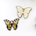 Zinc Alloy Color Printed Butterfly Charm Pendant for DIY Earrings Necklace Jewelry