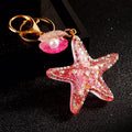 Jelly Starfish Keychains in Five Colors plus Assorted Option view 4