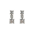 Zircon Stud And Drop Earring Collection Multi Styles view 5