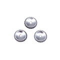 Antique Silver Smooth Disc Spacer Beads for Jewelry Making view 4