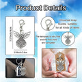 Gold And Silver Tone Angel Lobster Clasp Charms In Three Styles view 2