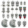 Antique Silver Bird Metal Charms with 12 Listed Options view 6