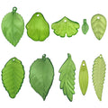 Clear Leaf Glossy Charms with 18 Listed Options for DIY Jewelry Making view 5