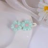 Mint Flower Clip