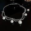 Silver Pearl Drop