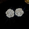 Crystal Rose Studs