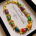Eight Mixed Color Geometric Beetle And Black Stone Jewelry Designs view 10