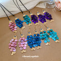 Fish Shell Disc Tassel Earrings Cord Pendant Necklaces view 3