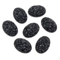 Oval Druzy Style Resin Cabochons in Fifteen Color Options view 7