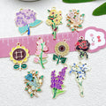 Gold-Tone Sunflower Metal Charms with 11 Listed Options view 3