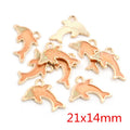 Enamel Dolphin Starfish and Shell Alloy Charms for Jewelry Making view 9