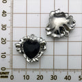 Blue Heart Metal Charms with 2 Listed Options for DIY Jewelry Making view 7
