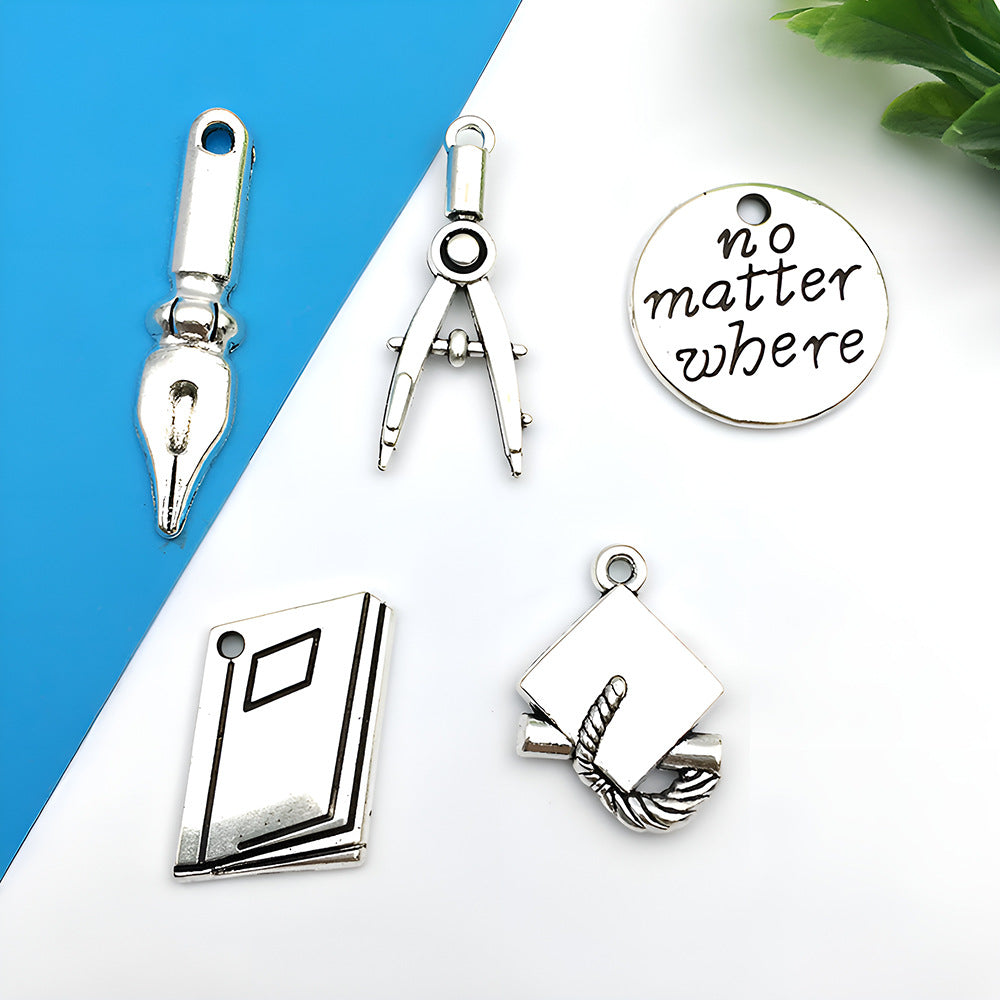 Zinc Alloy Charm Pendants Style 7336 for DIY Jewelry Accessories