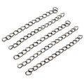 Jewelry Extension Chains with Teardrop Ends in Mixed Finishes view 2