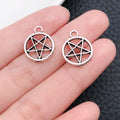 Antique Silver Star Metal Charms with 16 Listed Options view 9
