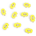 Enamel Hamsa Eye Charms in Gold-Tone or Silver-Tone, 16 Colors view 8
