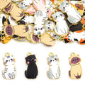 Printed Cat Alloy Charms in 9 Styles for Jewelry Crafts view 4