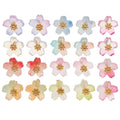 Ten-Color Translucent Five-Petal Glass Flower Charm Collection view 5