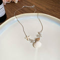 Assorted Beach Shell Starfish Beaded Necklace Collection view 4