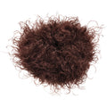 Fuzzy Plush Curly Scrunchie Hair Tie Band 4 Colors view 5